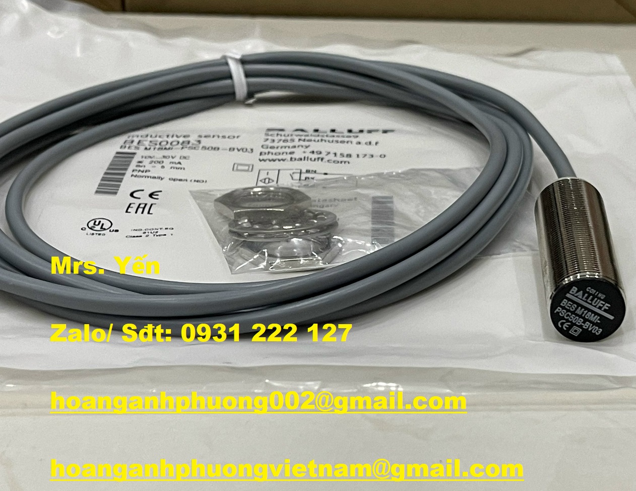 BES0083 | BALLUFF | Giá nhập khẩu trực tiếp tại Bình Dương